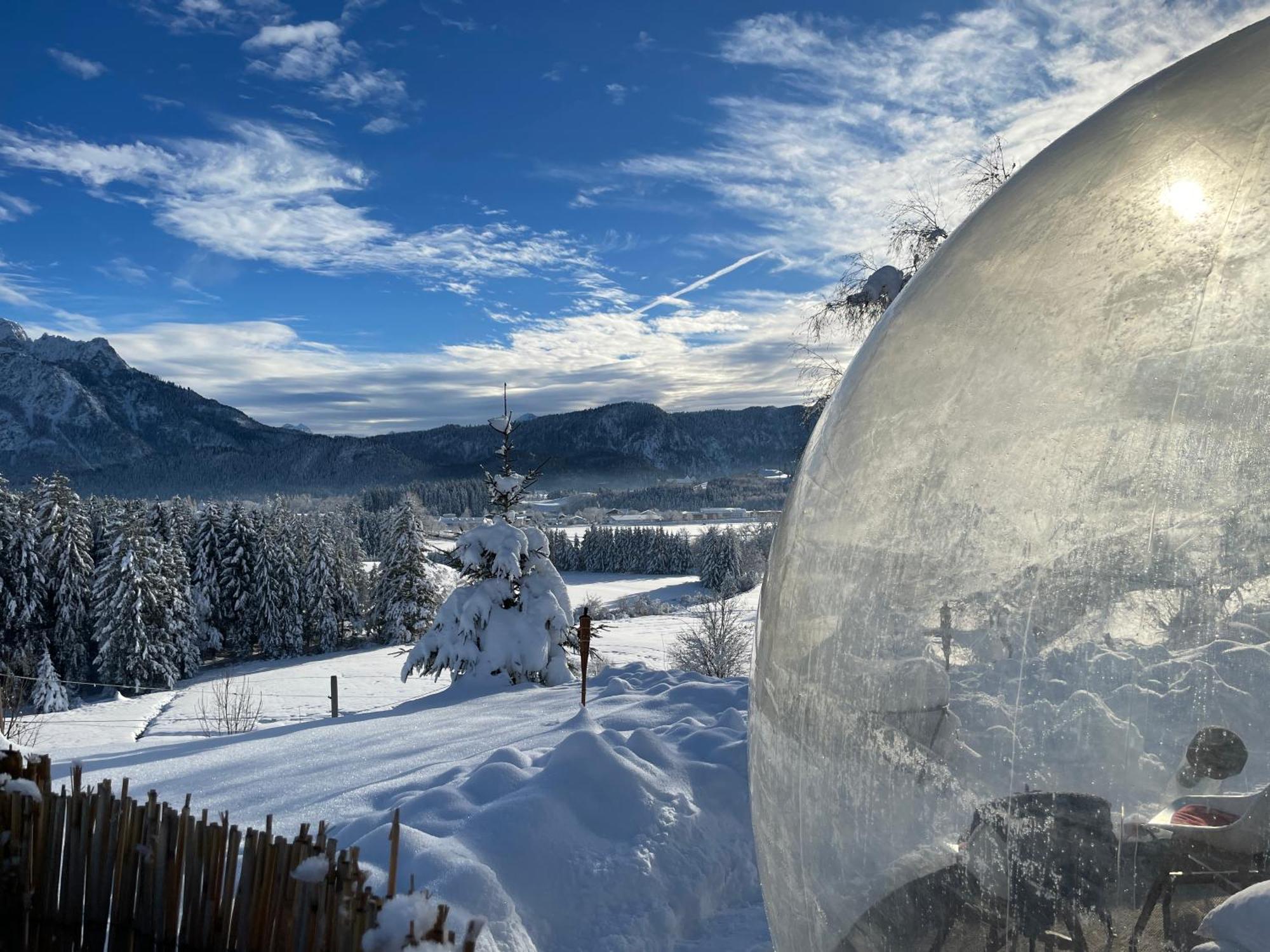 Bubble Tent Fuessen Im Allgaeu מראה חיצוני תמונה