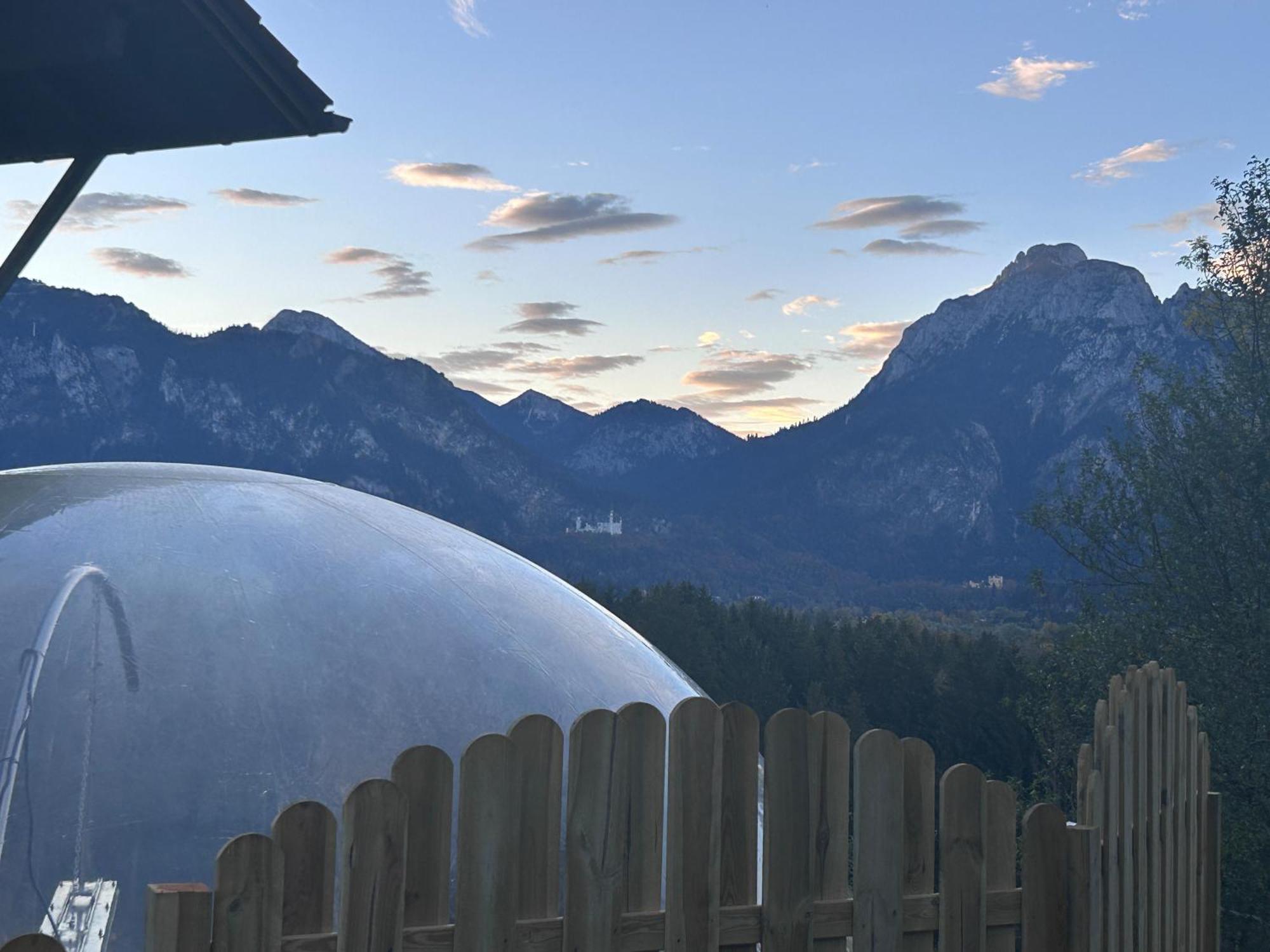 Bubble Tent Fuessen Im Allgaeu מראה חיצוני תמונה